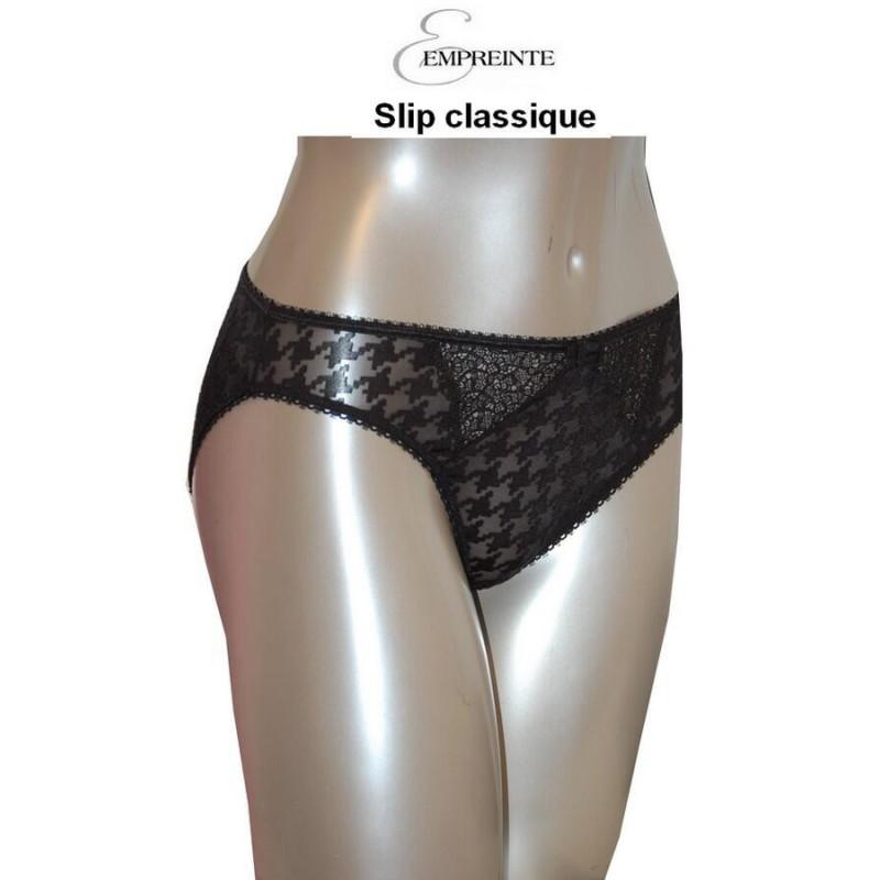 Slip Empreinte Diva Noir