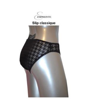  Slip Empreinte Diva Noir arrière