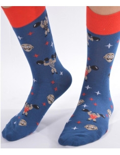 chaussettes numero de cirque Mr Fort