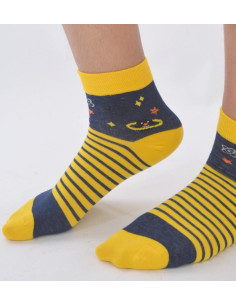chaussettes rayures étoiles