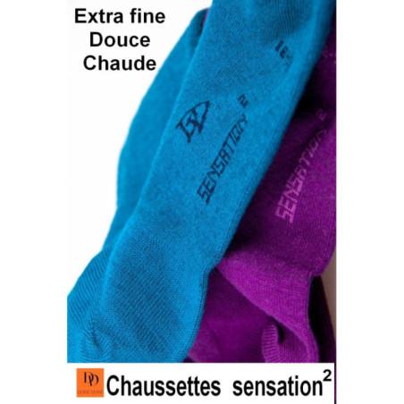 Chaussettes Sensation Doré Doré laine et coton