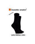 Chaussettes Sensation Doré Doré laine et coton