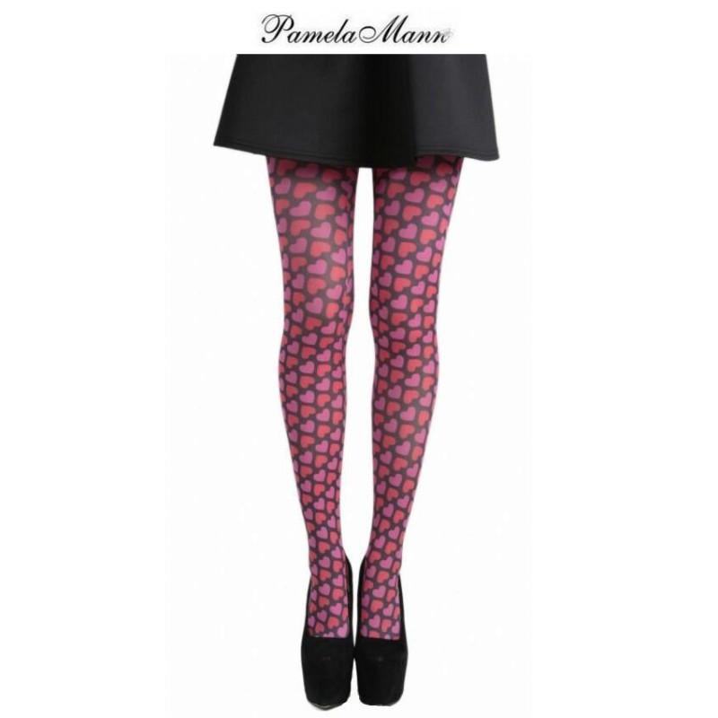 Collant Pamela Mann jolis coeurs