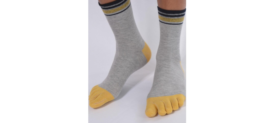 Chaussettes tendances à 5 doigts