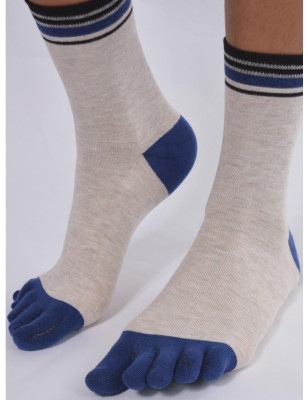 5 paire de chaussettes orteils noir coloré Orteils 