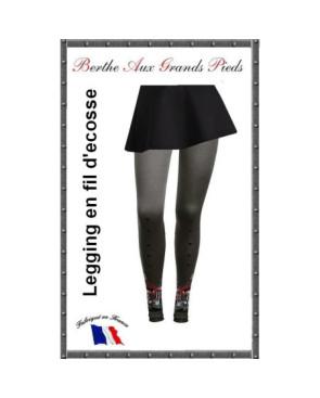 Leggings fil d'ecosse Berthe aux grands pieds