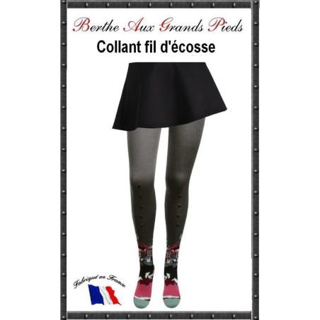 Collants fil d'ecosse Berthe aux grands pieds