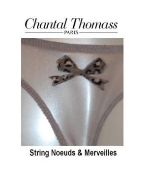  String Noeuds et merveille Ivoire