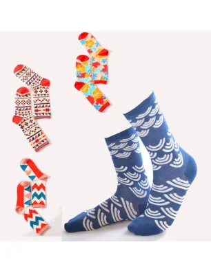 Coffret de Chaussettes Art Abstrait box of socks