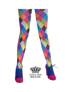  Collant Arlequin Celeste Stein