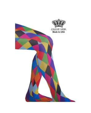 Collant Arlequin Celeste Stein couleurs