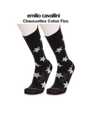 Chaussettes Unisex étoiles Emilio Cavallini