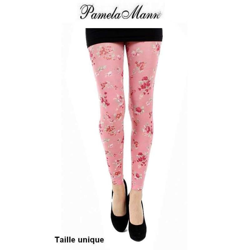 Collant Tagada à Fleurs Paamela Mann