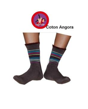  Pack Chaussettes Les petits Caprices  taupe rayures