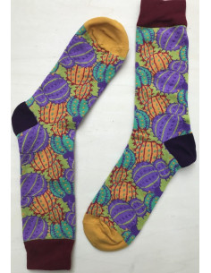 Chaussettes coton fantaisie Cactus délire 2