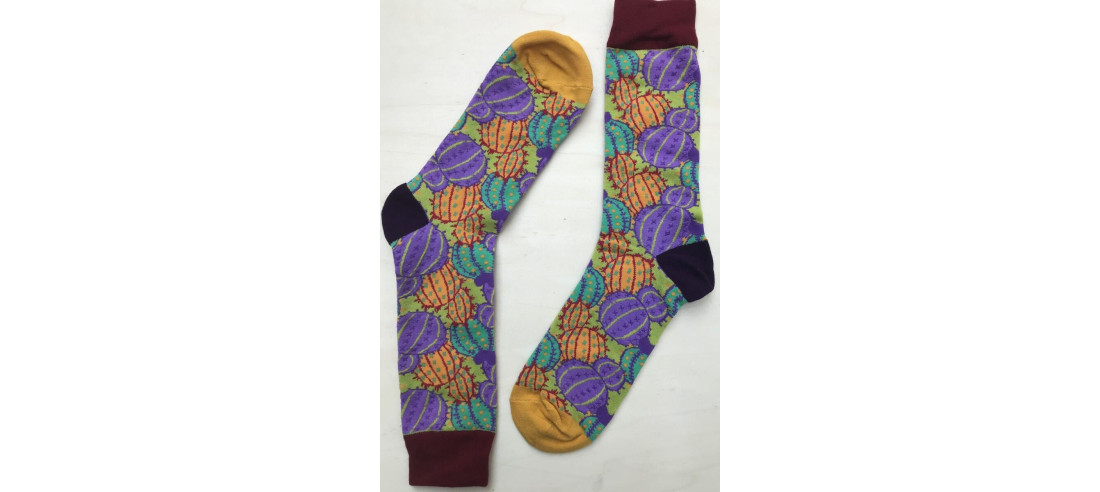 Chaussettes Tendance Abstraite cactus de délire