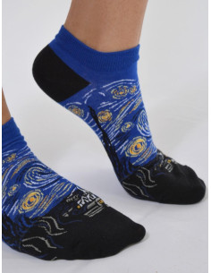 Socquette d' artistes la nuit de van Gogh 2