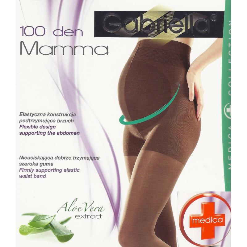 Collant Maternité 100 Den Mamma collant de grossesse