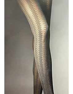 Collant effet striures verticales 2