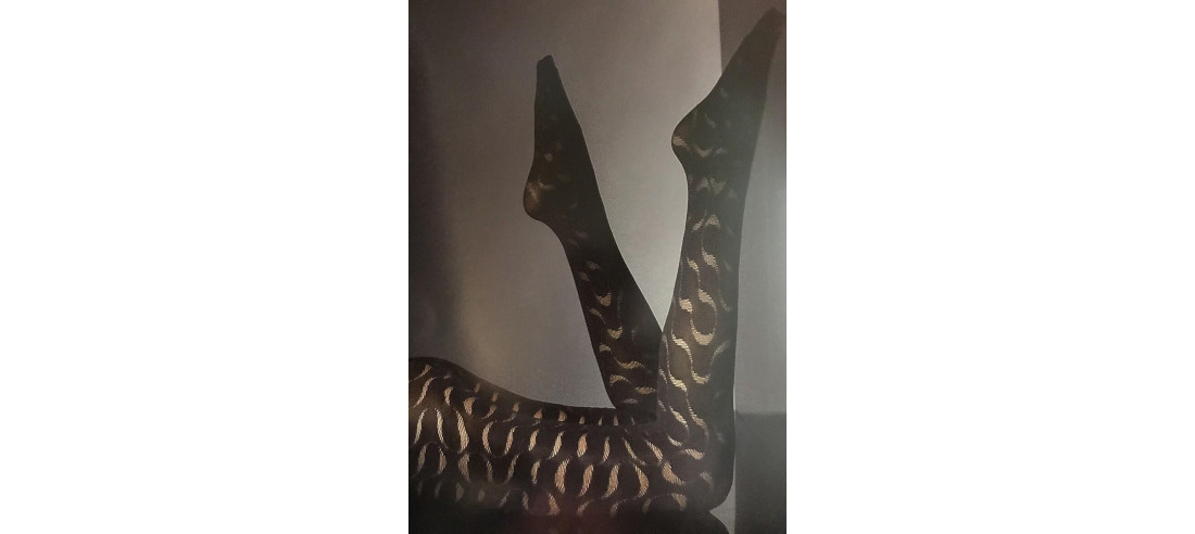 Voilà Femme Collant effet Marbré opaque