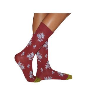 Chaussettes Bonne maison vigne Palmiers