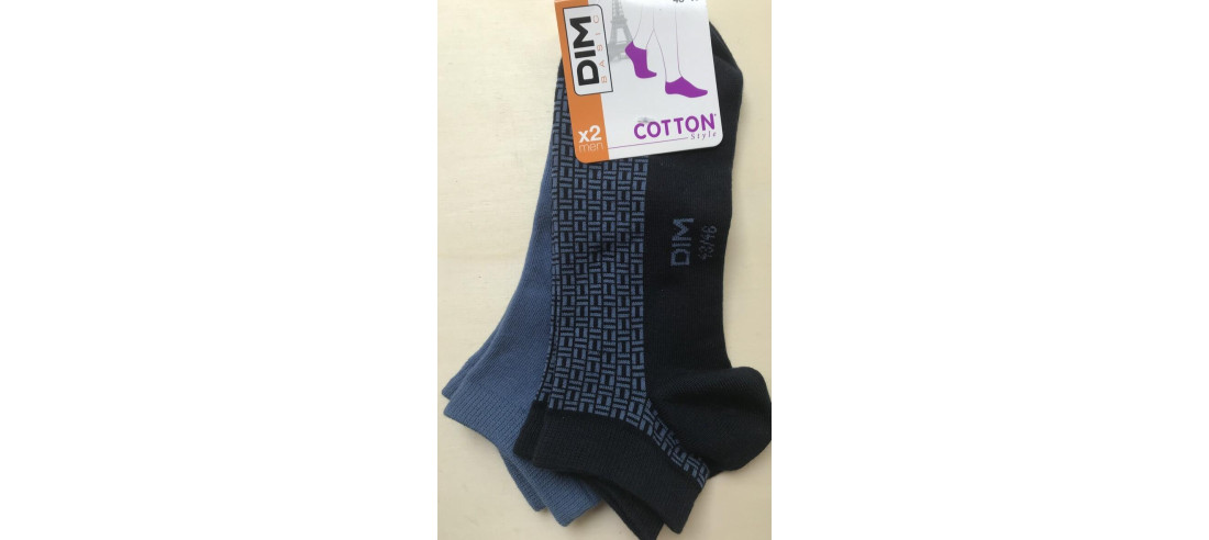Dim Homme Chaussettes invisibles Dim basic archi