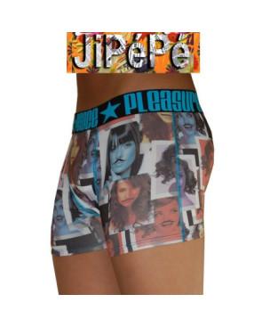 Boxer Jipépé femmes à moustaches