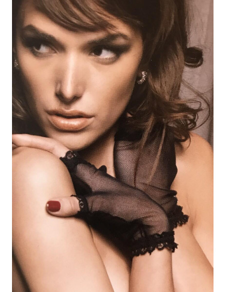 Mitaine tulle et dentelle chic