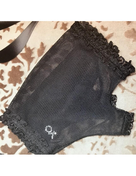 Cazzola Gaetano Lingerie Mitaines Tulle Authentique