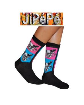 Chaussettes unisex Jipépé chihuahua psyché