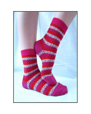 chaussettes Punto Blanco Rayures Missoni