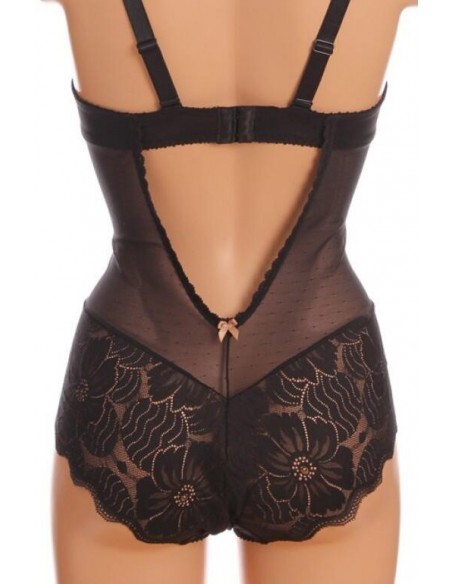 JOLI BODY EN DENTELLE EMPREINTE BON MAITIEN POITRINE FORTE