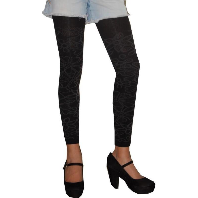 Leggings Achile dentelle de coton