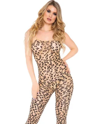 Combainaison leopard sexy et tendance