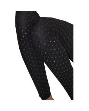  Leggings Achile plumetis colors  de coton détail