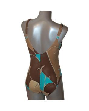  Maillot de Maintien Empreinte beige azur arrière