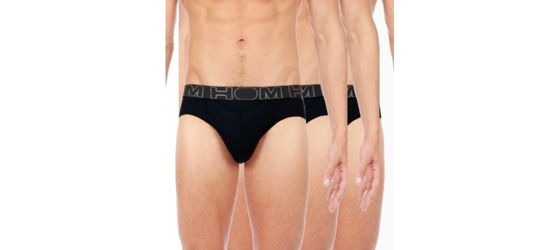 Lot de 3 Slips coton Hom