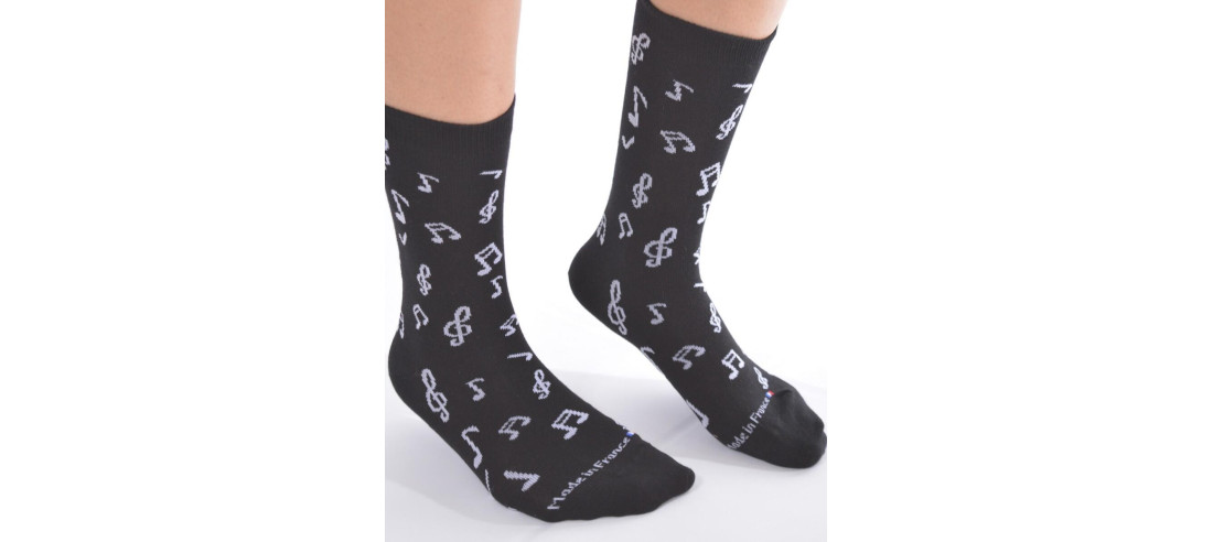Chaussettes Les Petits caprices fan de musiques
