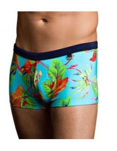 Shorty de bain Hom Imprimé fleur azur 2