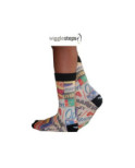 Chaussettes Wigglesteps vintage Usa