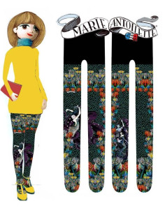 MarieAntoilette Femme Collant Mariantoilette Siréne Et Poulpe 2