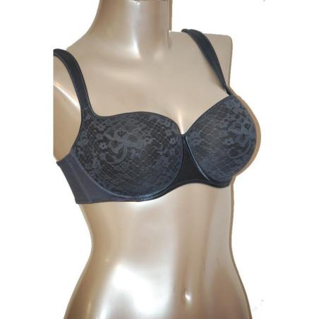 Soutien gorge Empreinte Mélody pigeonnant Gris