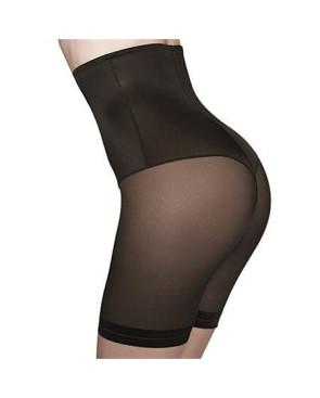 Collant sans pieds Fleurs d'agapanthe Noir rouge 2