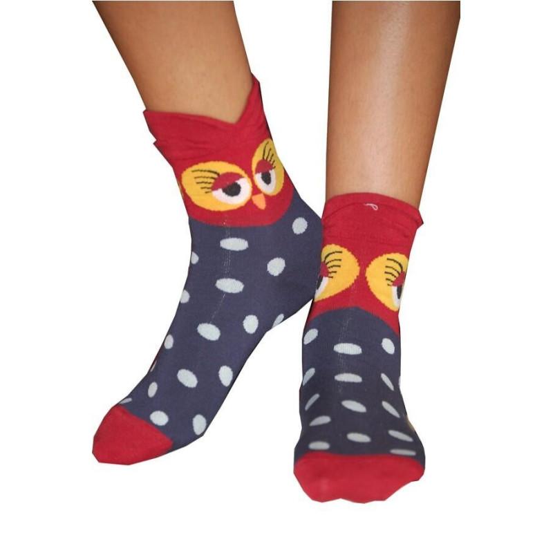 Chaussettes chouettes rigolotes