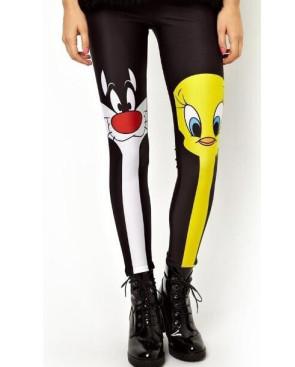 Collant flamenco Bleu de Berthe aux grands Pieds 2