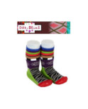 Chausson chaussettes Dub et Drino Zebre