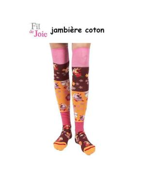 Jambière Fil de joie Casy Fleuri