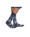 Chaussettes homme Fil de joie angora Abstrait