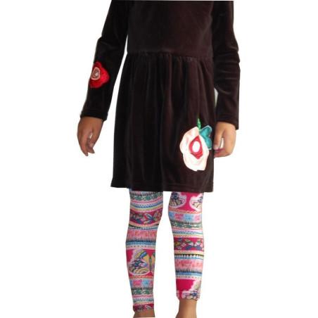 Legging Enfant fleurs et Papillons 