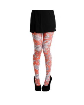 Collant imprimé Pamela Mann fleurs Sketch